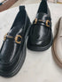 Women Casual Metal Decor Loafers Shoes